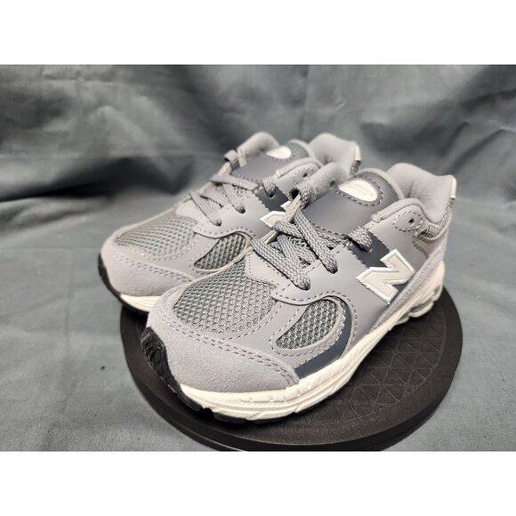 New Balance Toddlers 2002 Sneakers IC2002ST Lace Up Grey Size 9 NEW NO BOX! - Picture 4 of 11